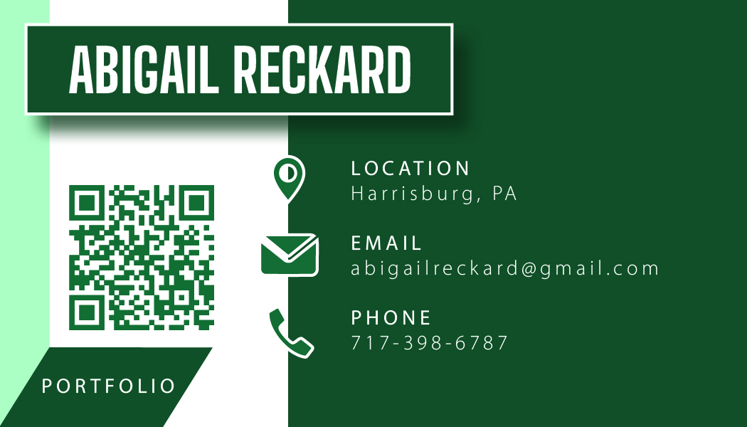 Business card back