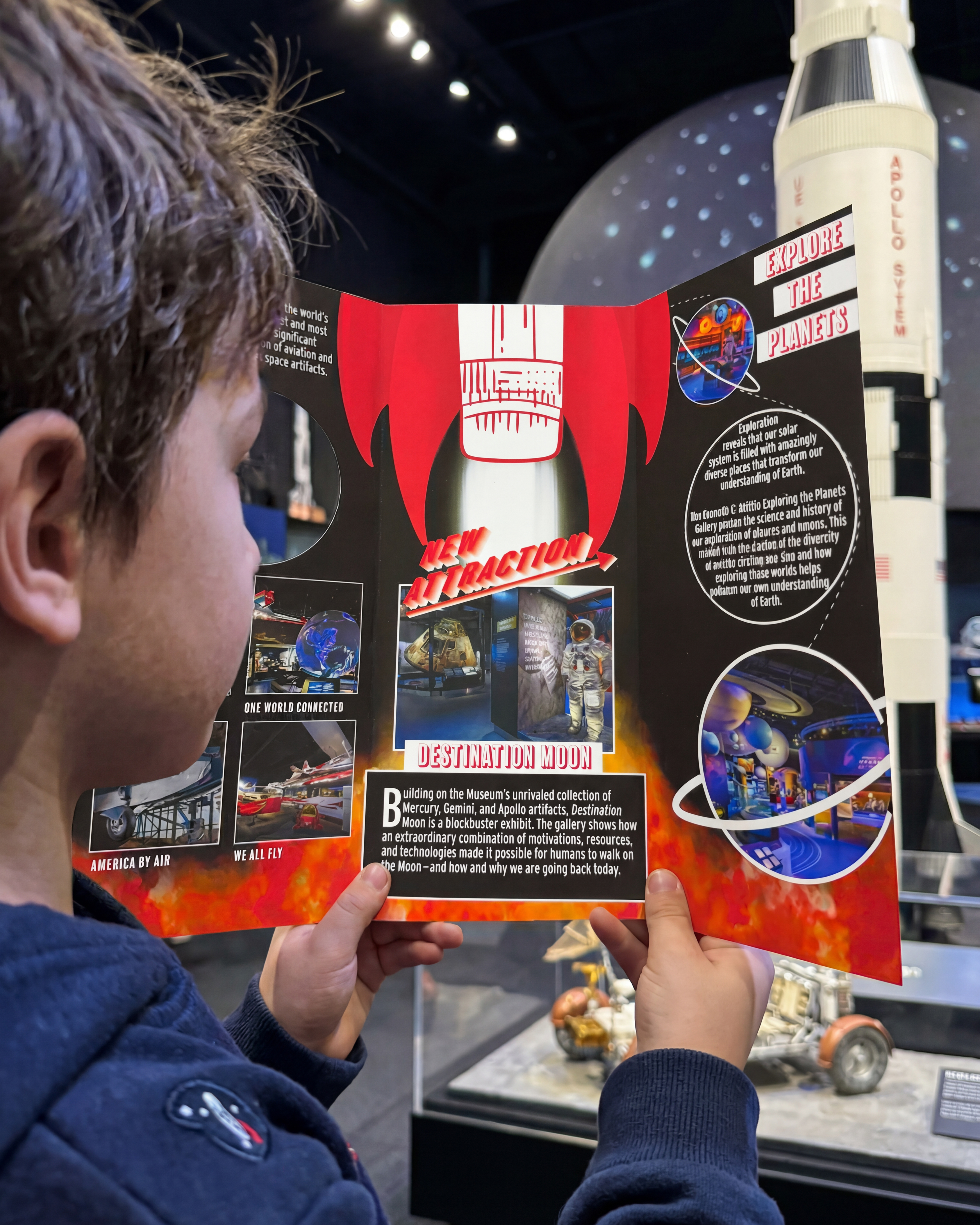 Air and Space brochure mockup