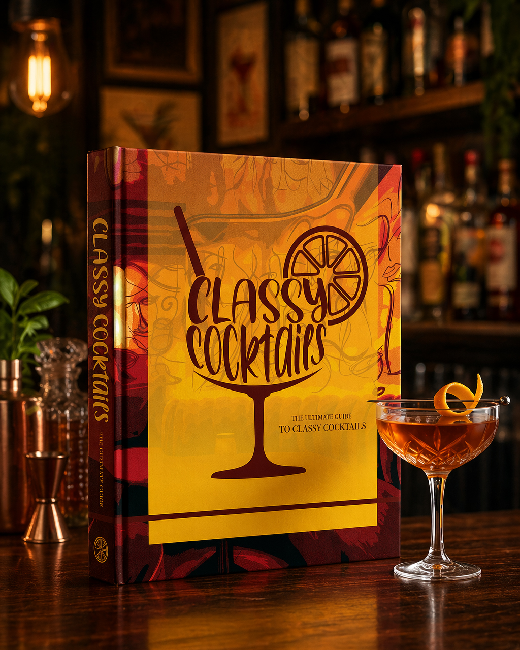 Cocktail Packaging Mockup