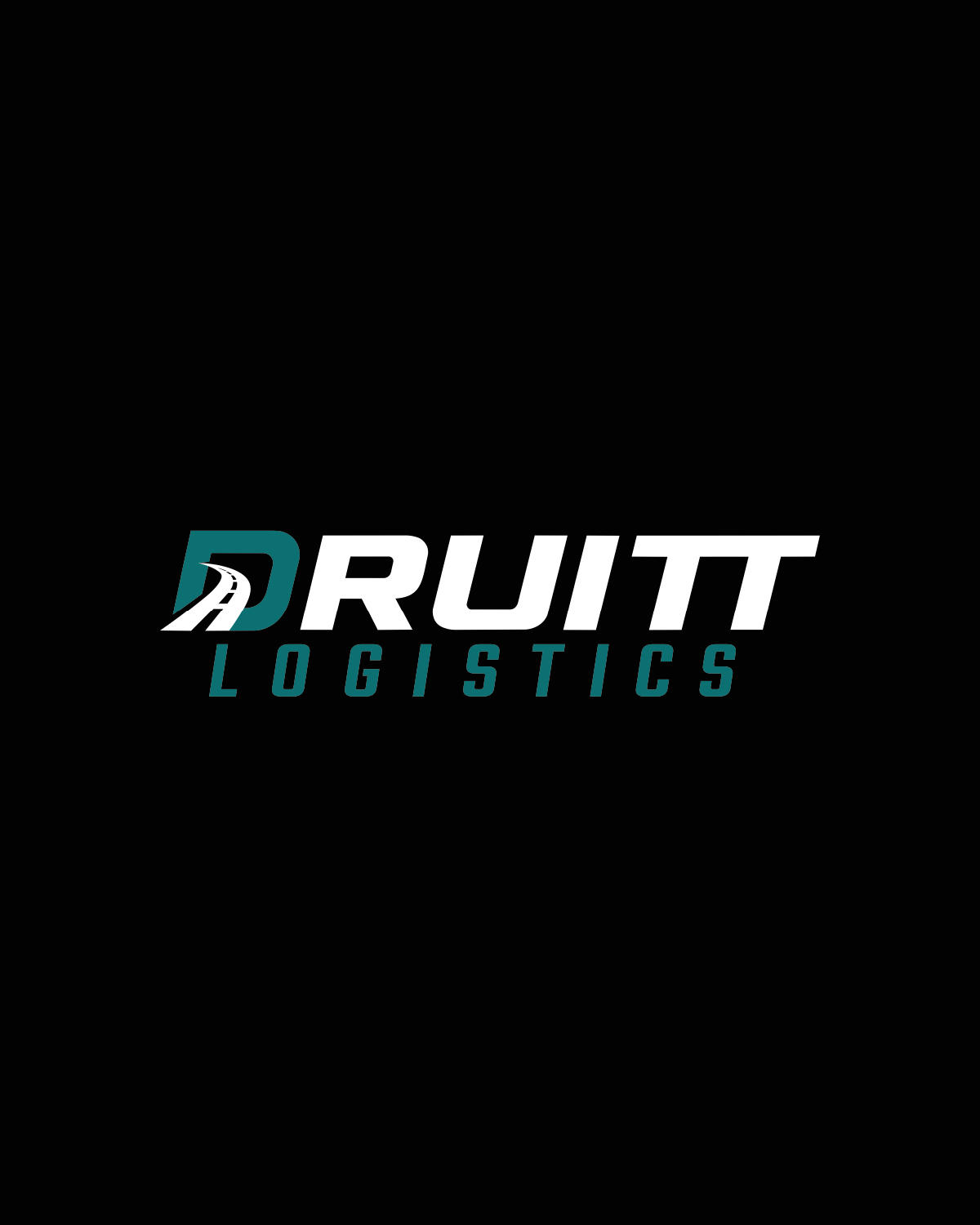 Druitt Logistics reverse logo application