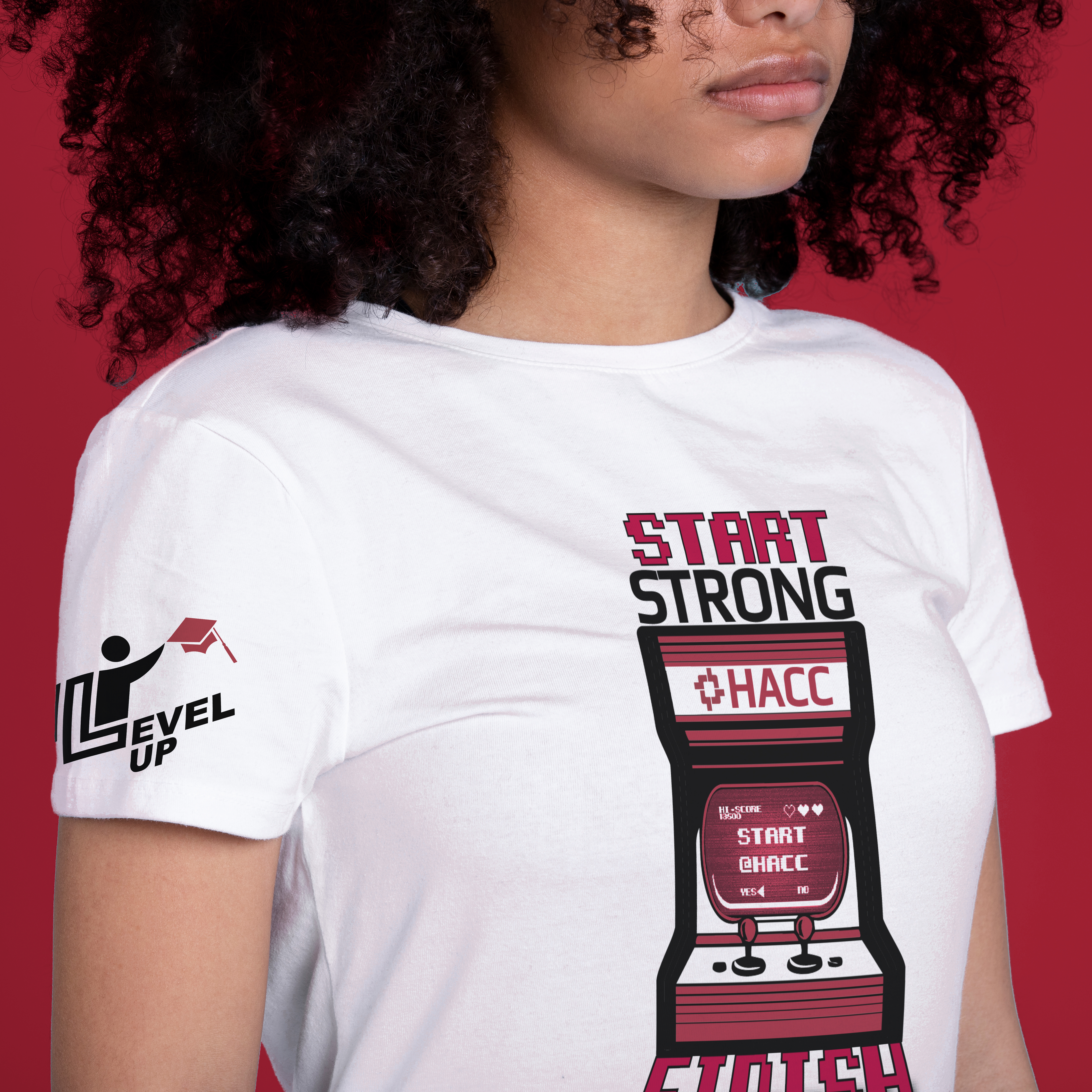 Level Up t-shirt mockup