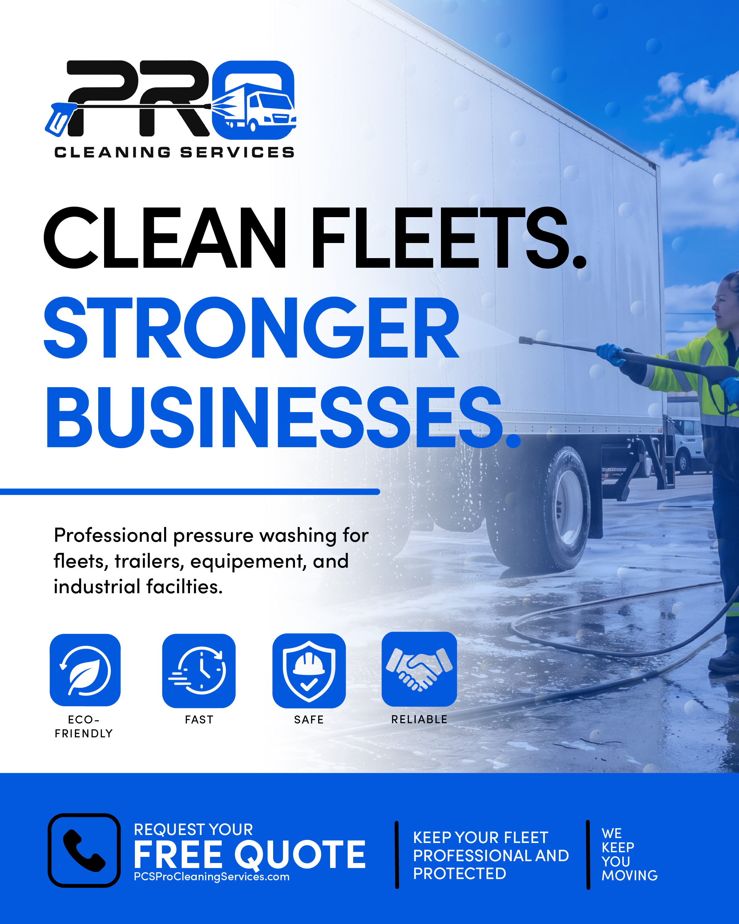 Pro Cleaning Services promotional advertisement