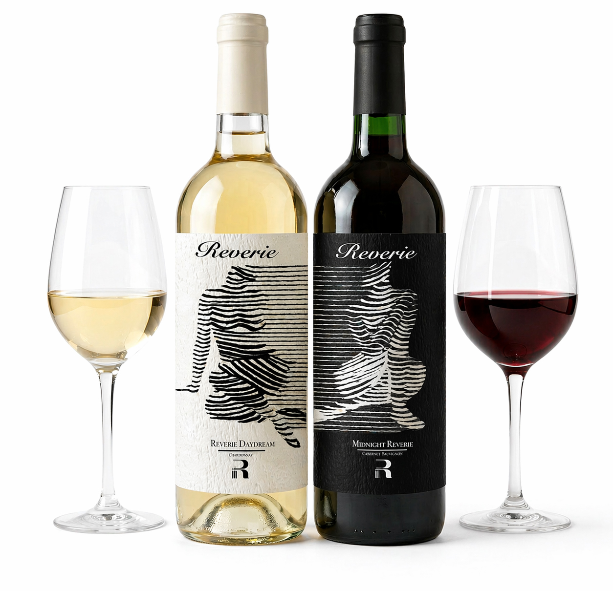 Reverie wine bottles