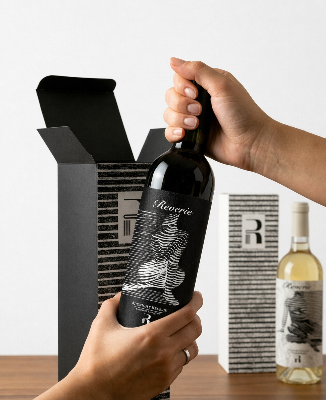Reverie packaging mockup