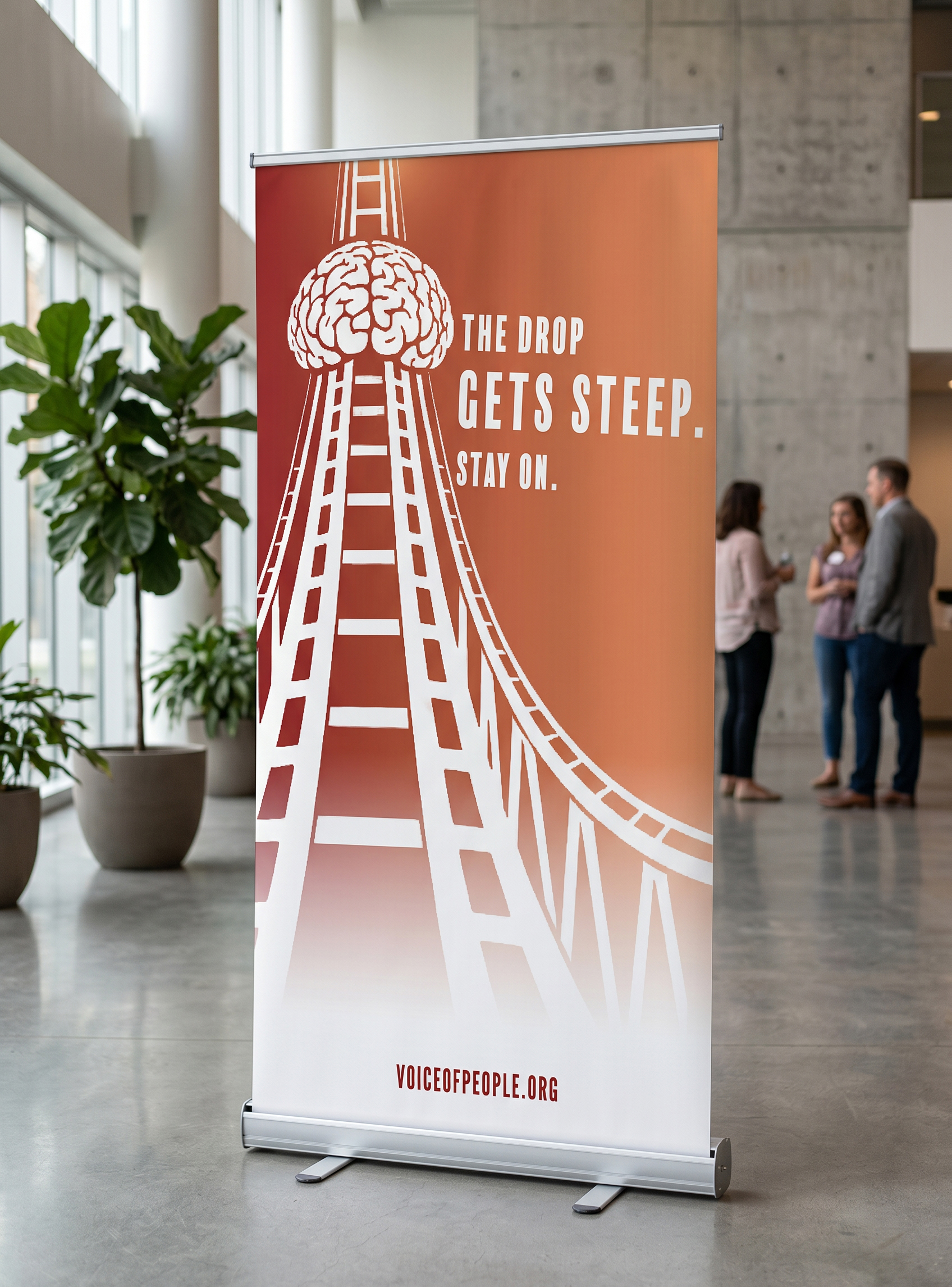 Vertical banner