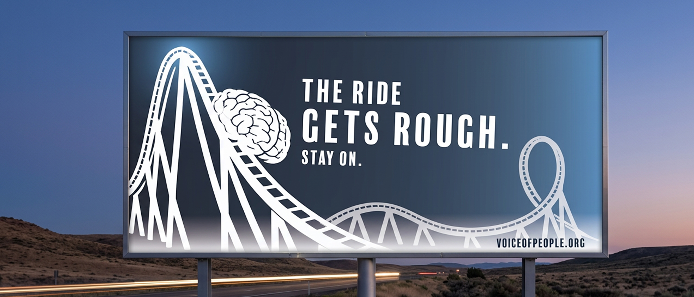 Voice of People billboard